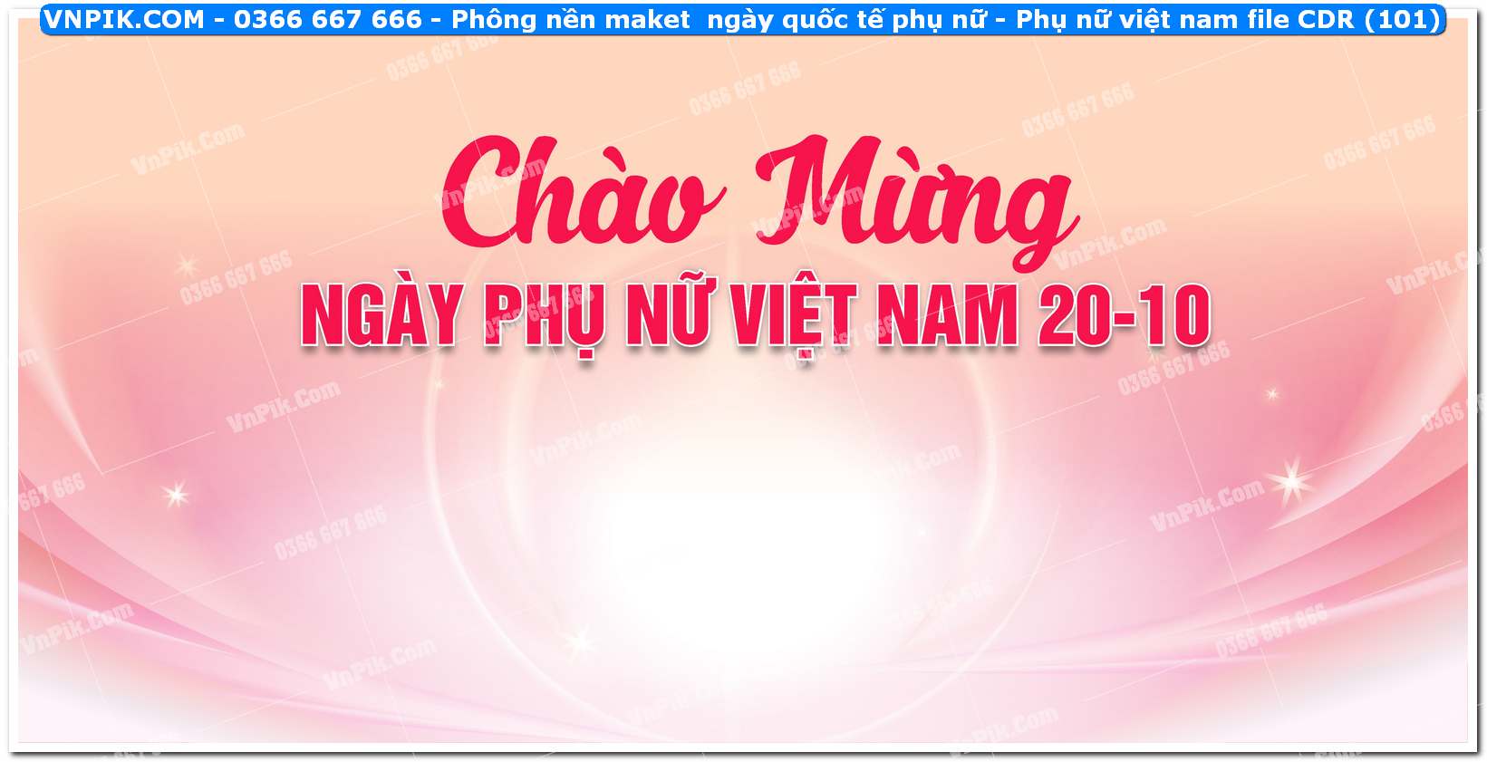 Phông nền maket  ngày quốc tế phụ nữ – Phụ nữ việt nam file CDR (101)
