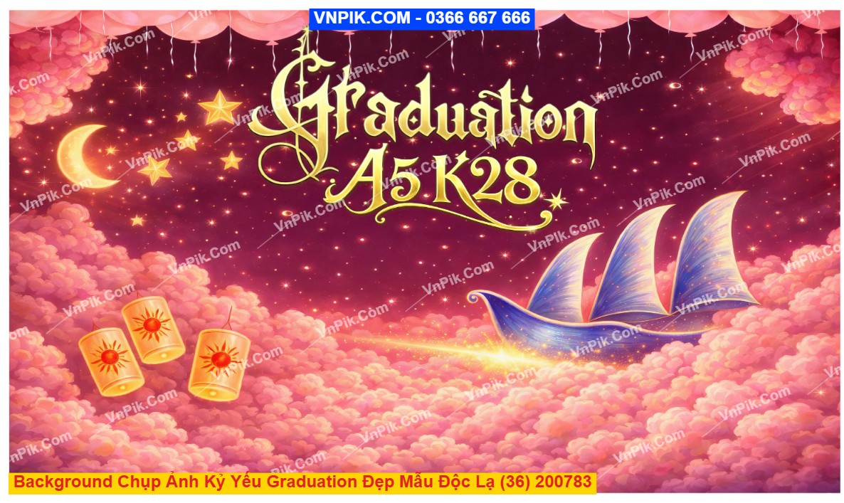 Background Chụp Ảnh Kỷ Yếu Graduation Đẹp Mẫu Độc Lạ (36) 200783
