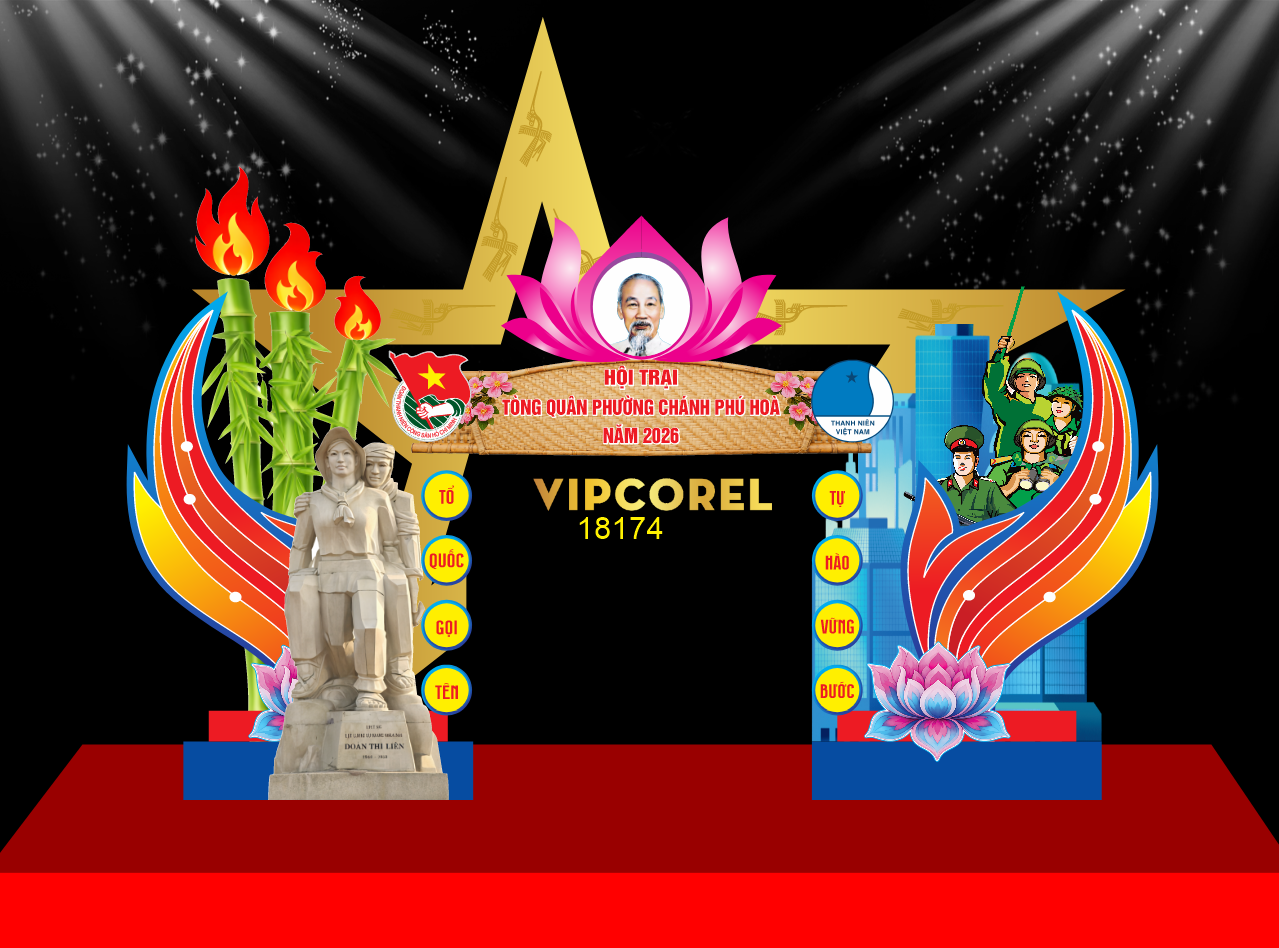 Market Hội trại Tòng quân phường Chánh Phú Hòa 2026