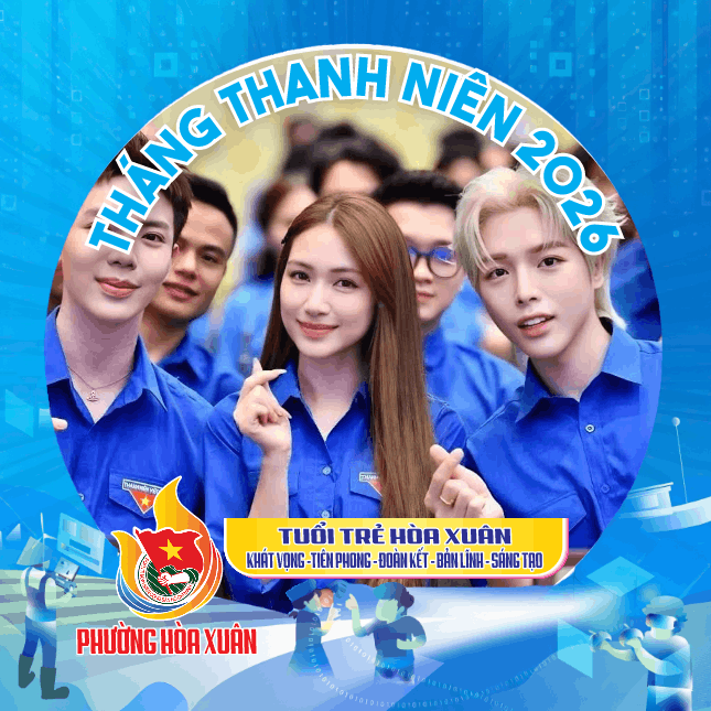 Khung hình Avatar tháng thanh niên 2026 file corel