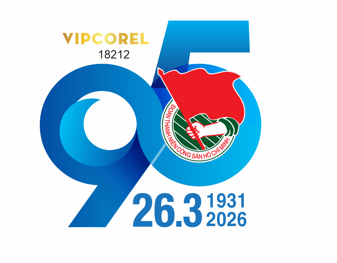 Vector Logo kỷ niệm 95 năm thành lập Đoàn 26-3