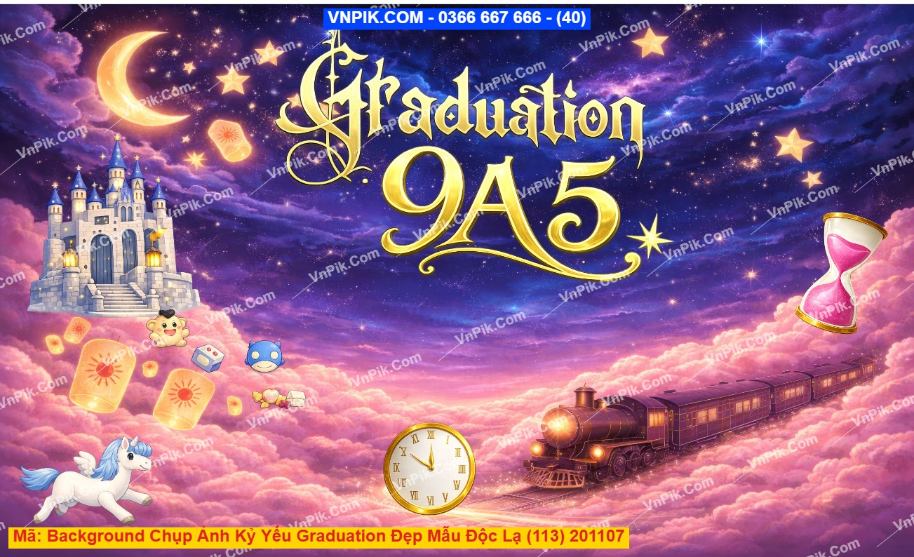 Background Chụp Ảnh Kỷ Yếu Graduation Đẹp Mẫu Độc Lạ (114) 201107