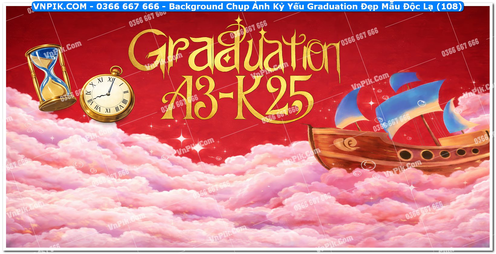 Background Chụp Ảnh Kỷ Yếu Graduation Đẹp Mẫu Độc Lạ (108)