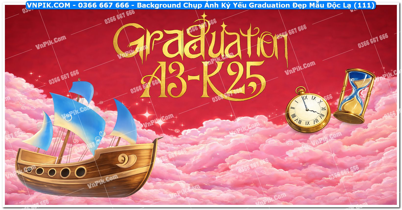 Background Chụp Ảnh Kỷ Yếu Graduation Đẹp Mẫu Độc Lạ (111)