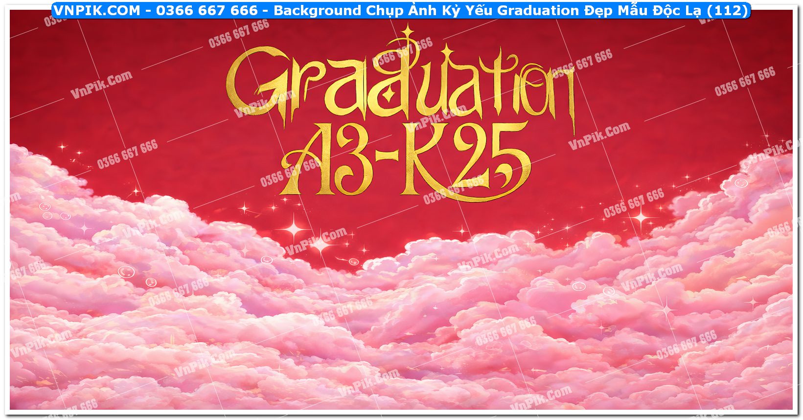 Background Chụp Ảnh Kỷ Yếu Graduation Đẹp Mẫu Độc Lạ (112)
