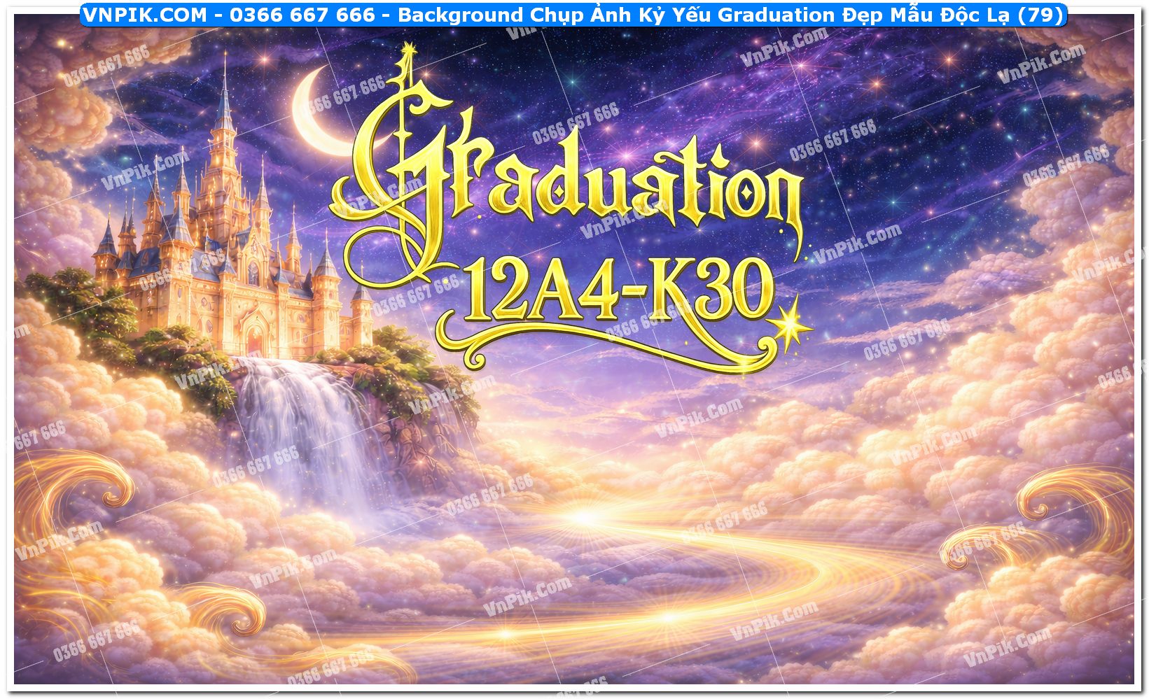 Background Chụp Ảnh Kỷ Yếu Graduation Đẹp Mẫu Độc Lạ (79)