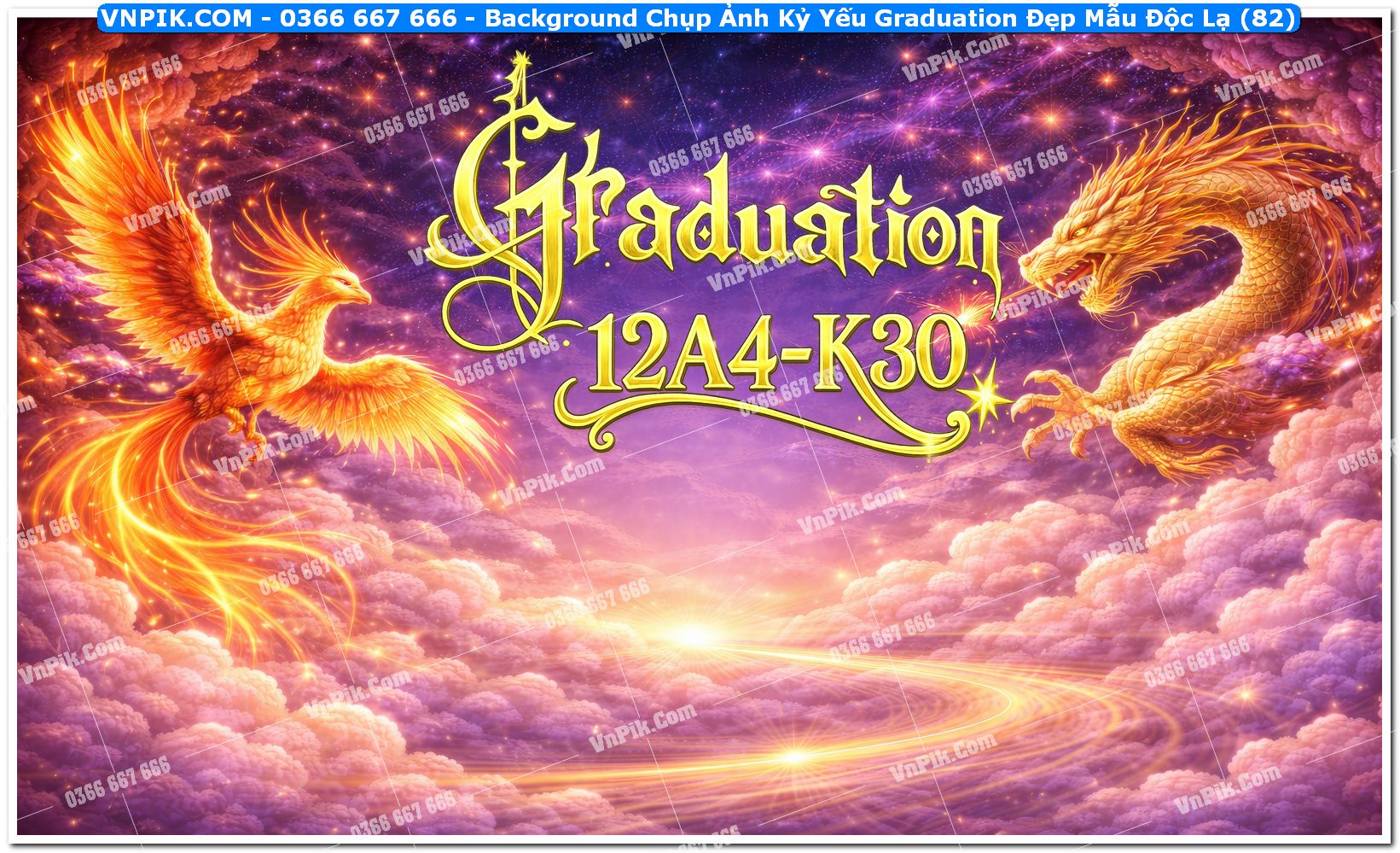 Background Chụp Ảnh Kỷ Yếu Graduation Đẹp Mẫu Độc Lạ (82)