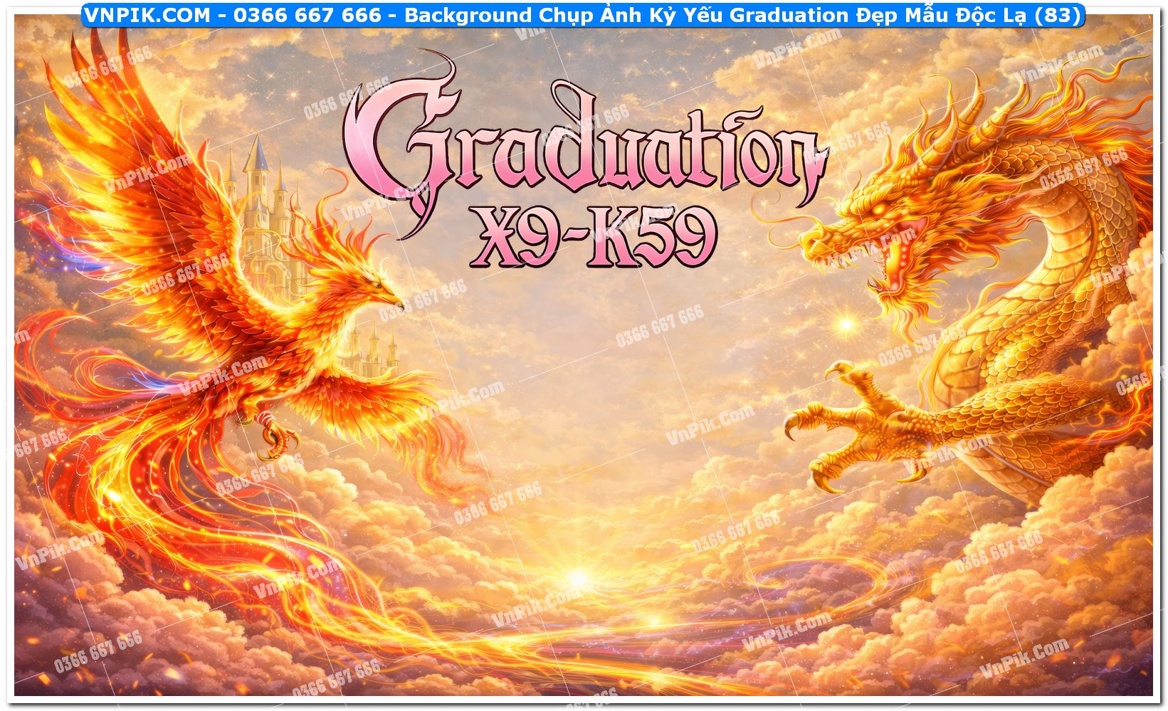 Background Chụp Ảnh Kỷ Yếu Graduation Đẹp Mẫu Độc Lạ (83)