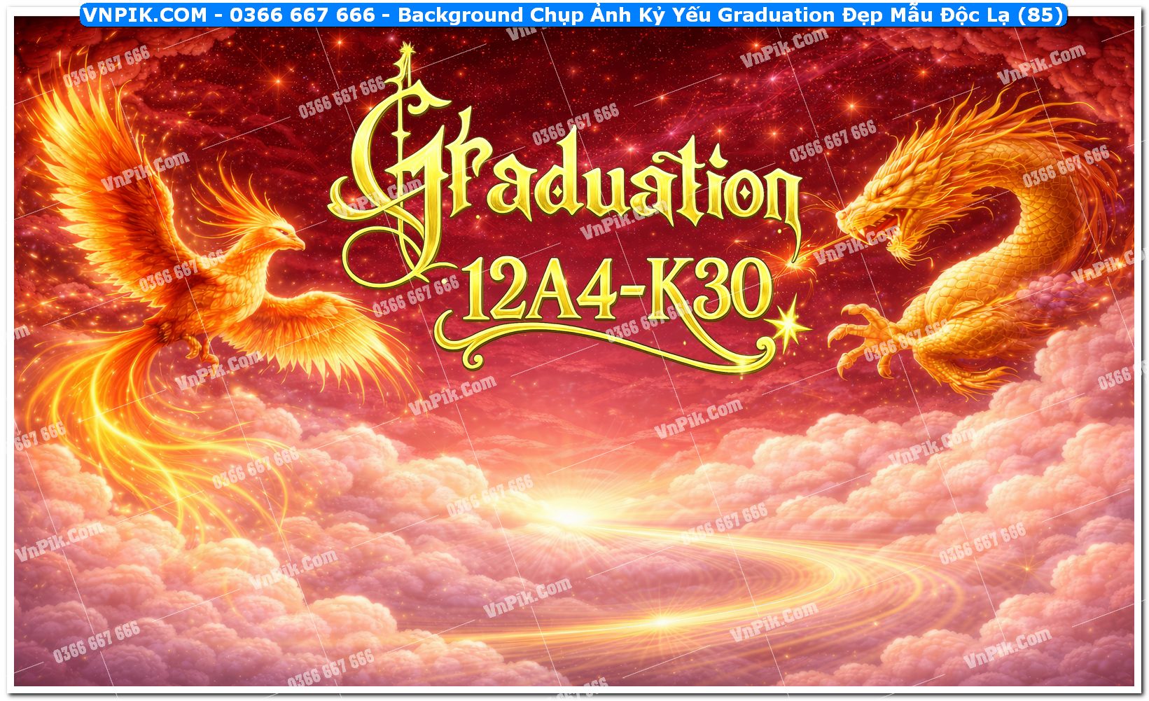 Background Chụp Ảnh Kỷ Yếu Graduation Đẹp Mẫu Độc Lạ (85)