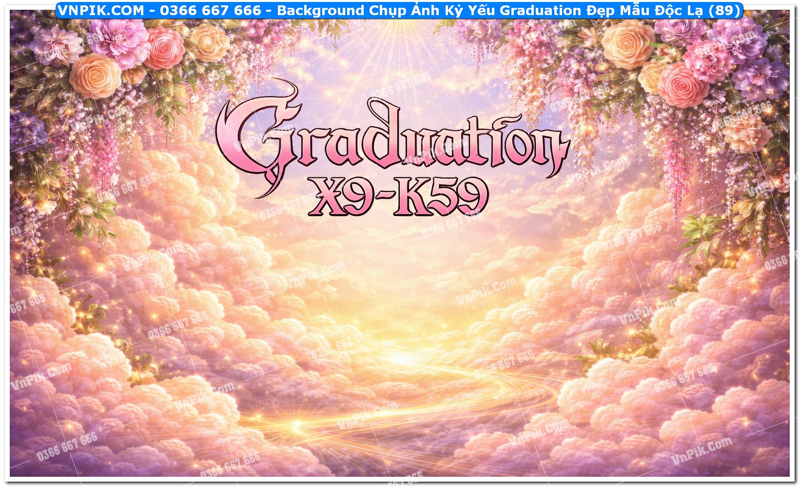 Background Chụp Ảnh Kỷ Yếu Graduation Đẹp Mẫu Độc Lạ (89)