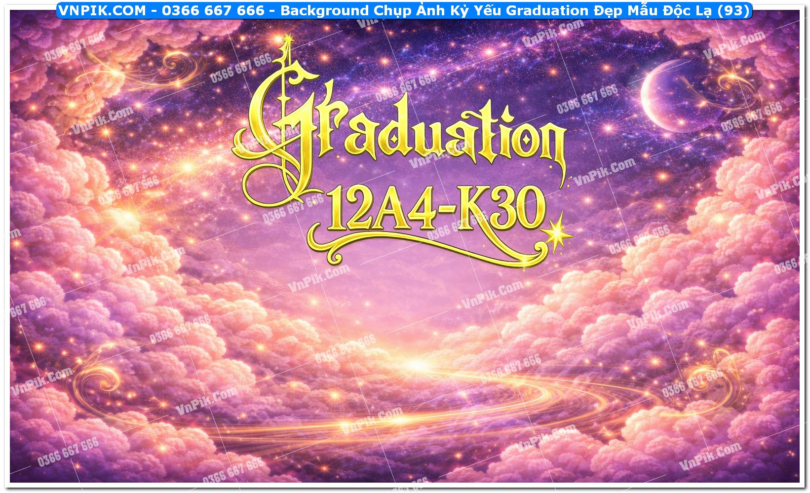 Background Chụp Ảnh Kỷ Yếu Graduation Đẹp Mẫu Độc Lạ (93)