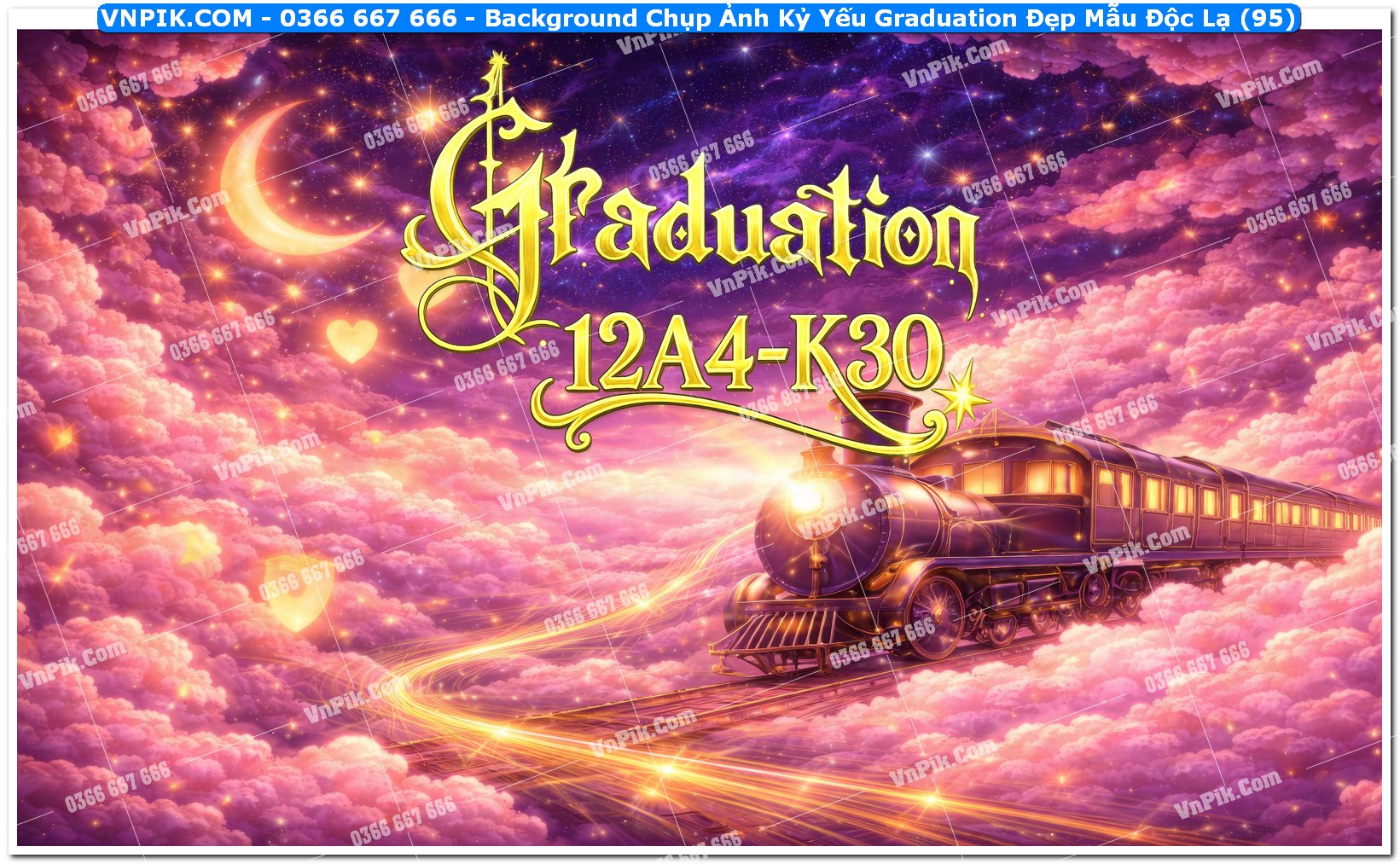 Background Chụp Ảnh Kỷ Yếu Graduation Đẹp Mẫu Độc Lạ (95)