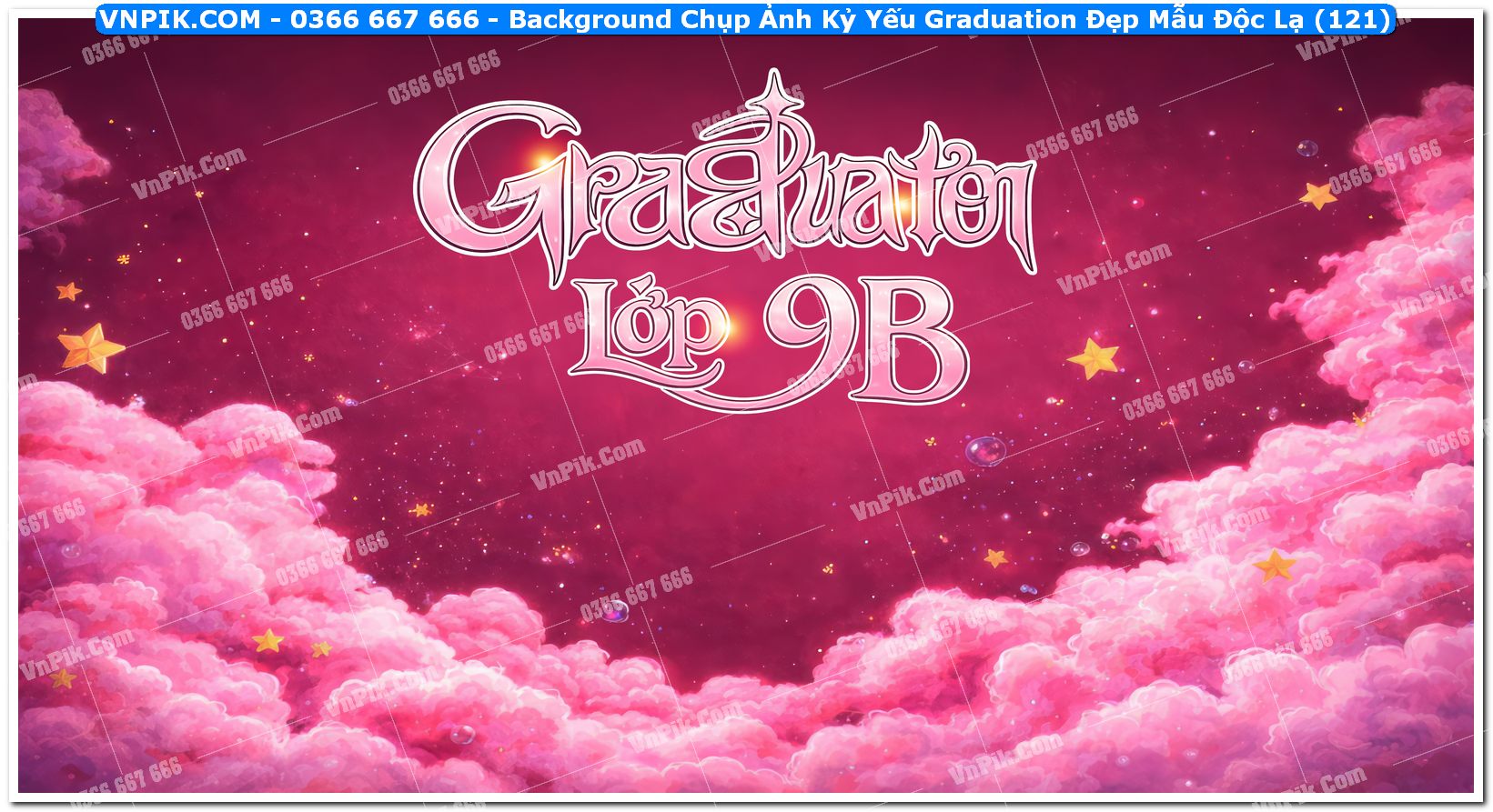 Background Chụp Ảnh Kỷ Yếu Graduation Đẹp Mẫu Độc Lạ (121)
