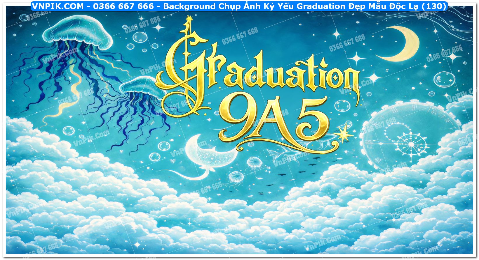 Background Chụp Ảnh Kỷ Yếu Graduation Đẹp Mẫu Độc Lạ (130)