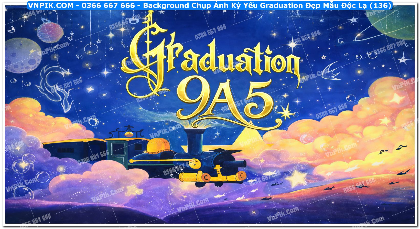 Background Chụp Ảnh Kỷ Yếu Graduation Đẹp Mẫu Độc Lạ (136)