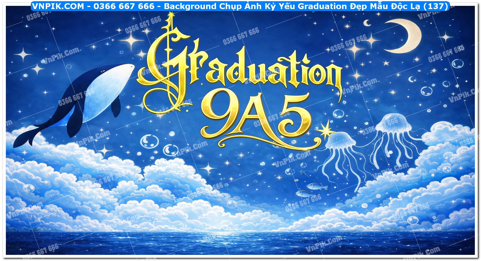 Background Chụp Ảnh Kỷ Yếu Graduation Đẹp Mẫu Độc Lạ (137)