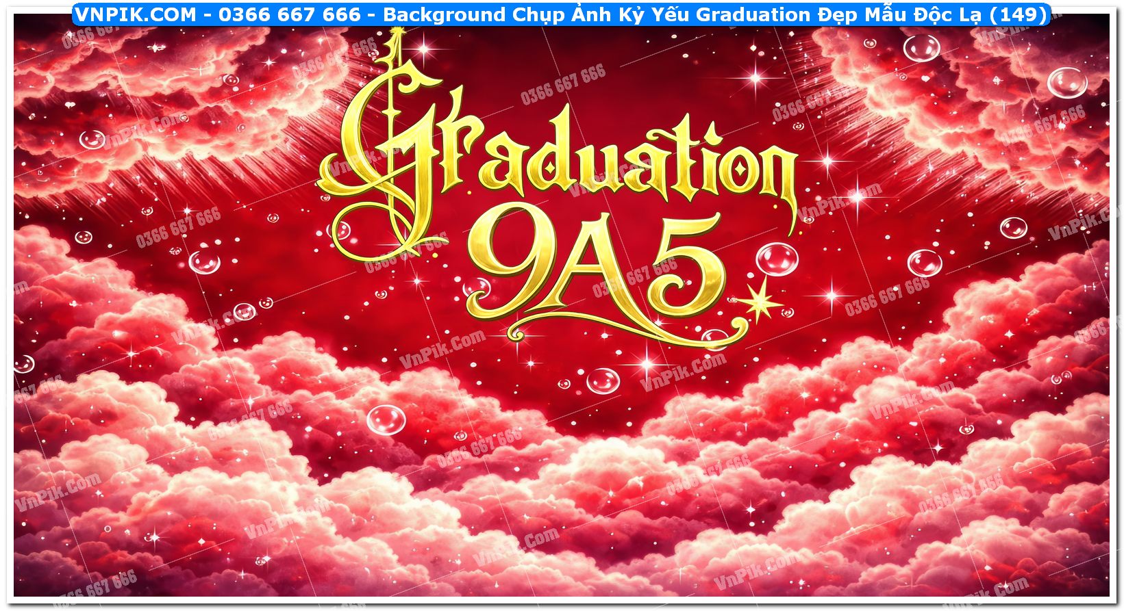 Background Chụp Ảnh Kỷ Yếu Graduation Đẹp Mẫu Độc Lạ (149)