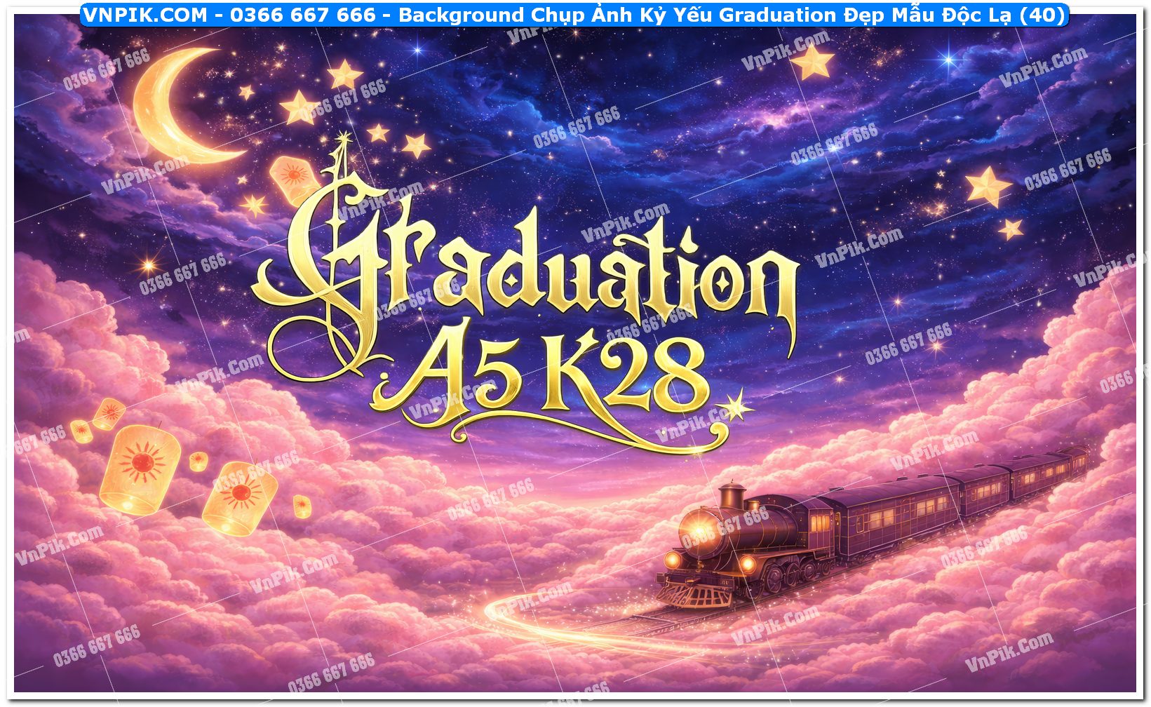 Background Chụp Ảnh Kỷ Yếu Graduation Đẹp Mẫu Độc Lạ (40)