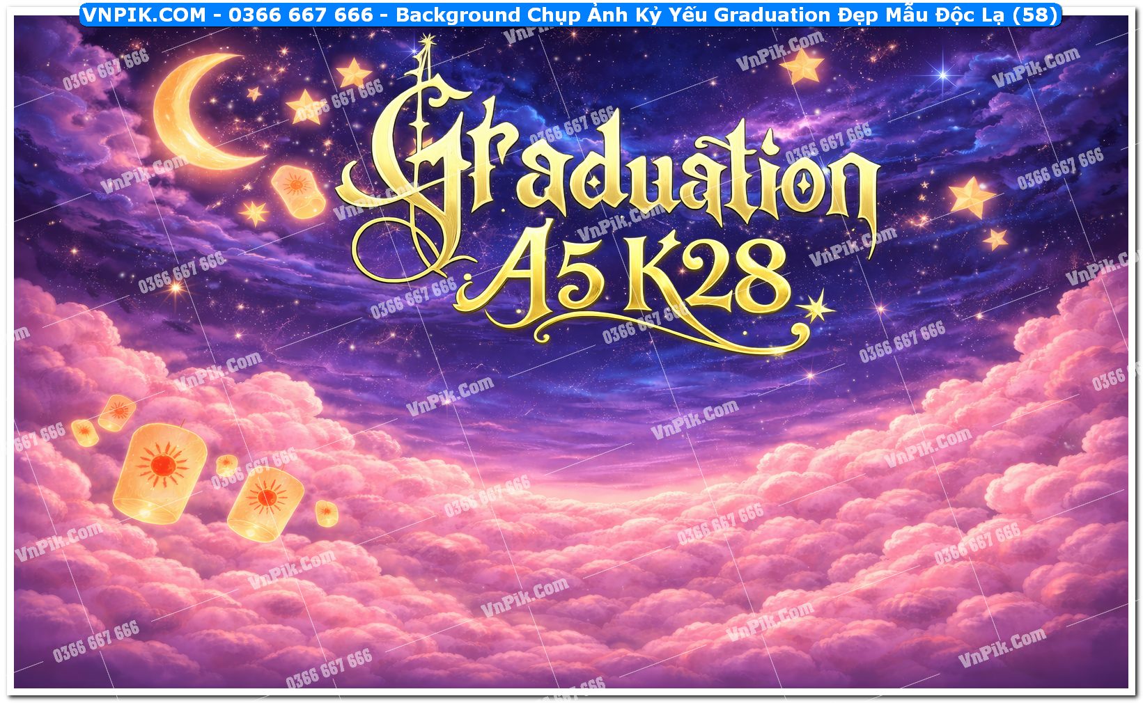 Background Chụp Ảnh Kỷ Yếu Graduation Đẹp Mẫu Độc Lạ (58)