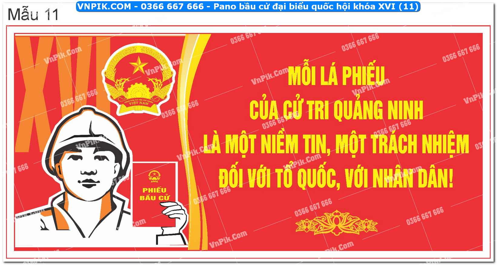 Pano bầu cử đại biểu quốc hội khóa XVI (11)