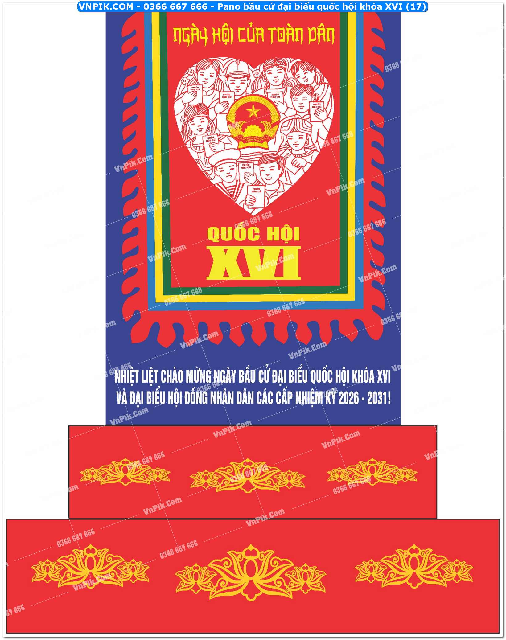 Pano bầu cử đại biểu quốc hội khóa XVI (17)