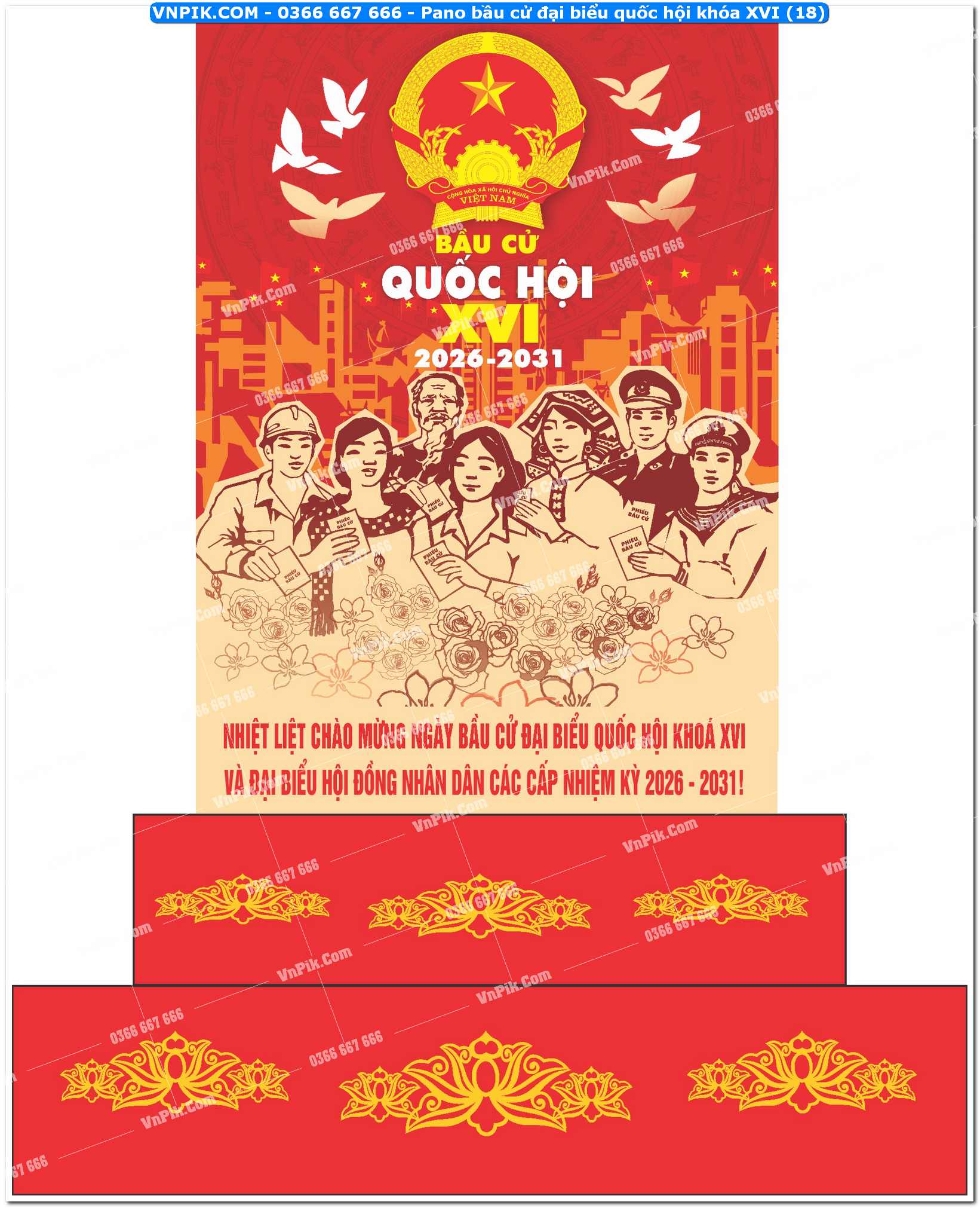 Pano bầu cử đại biểu quốc hội khóa XVI (18)