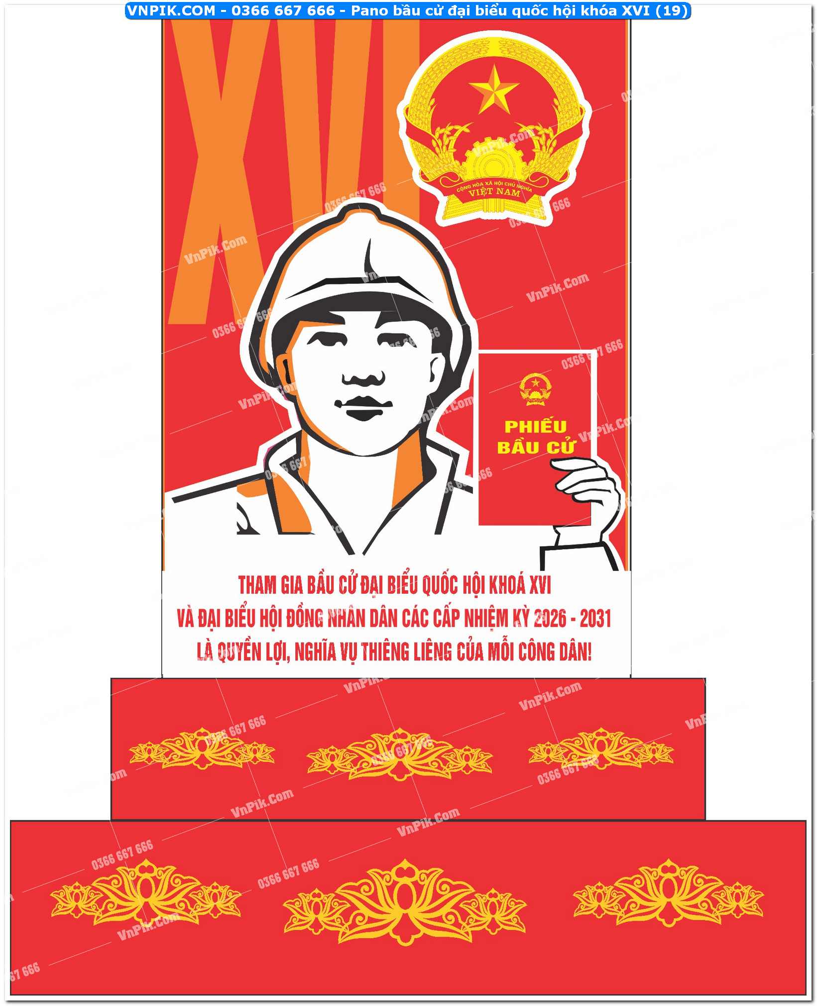 Pano bầu cử đại biểu quốc hội khóa XVI (19)