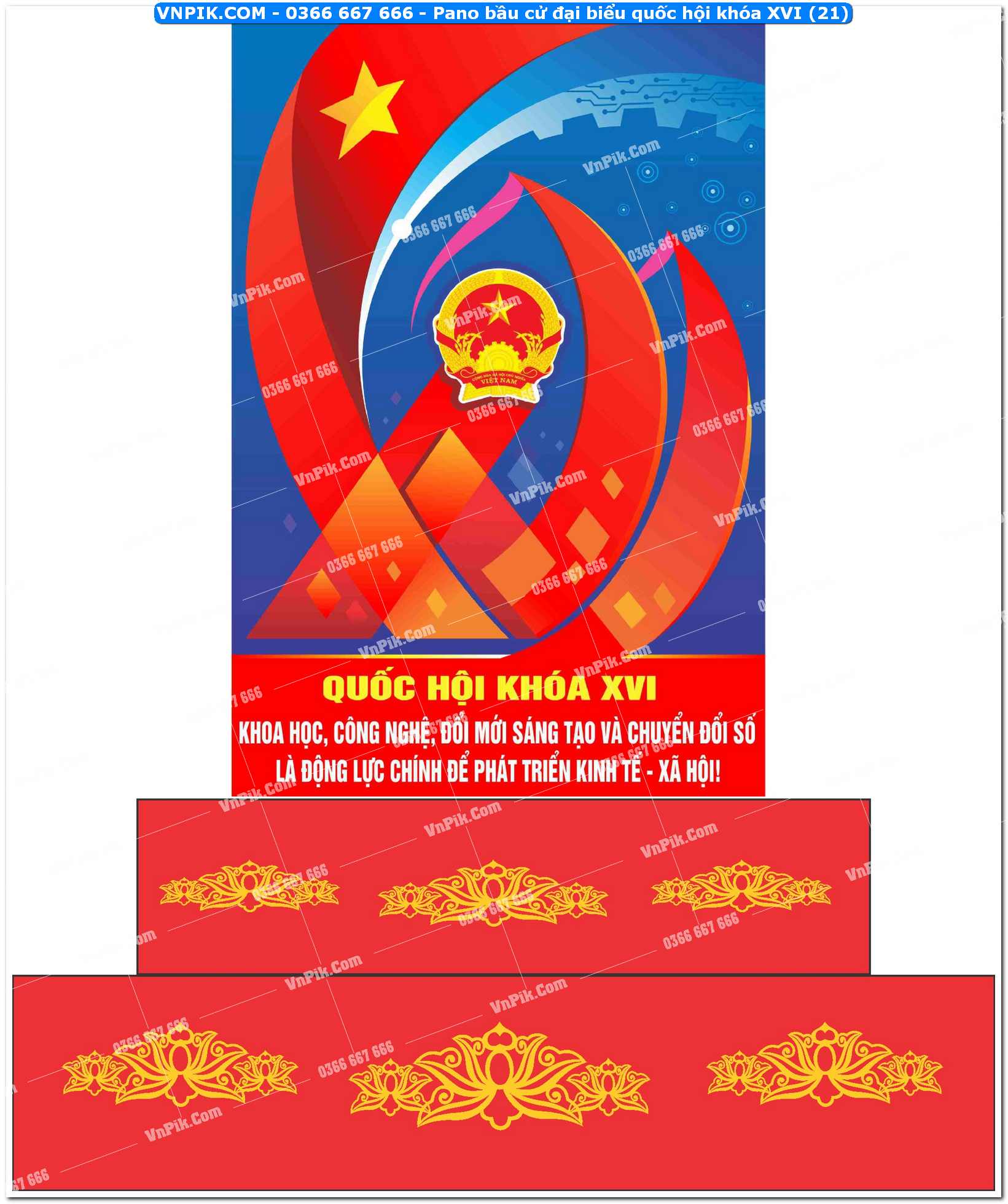 Pano bầu cử đại biểu quốc hội khóa XVI (21)