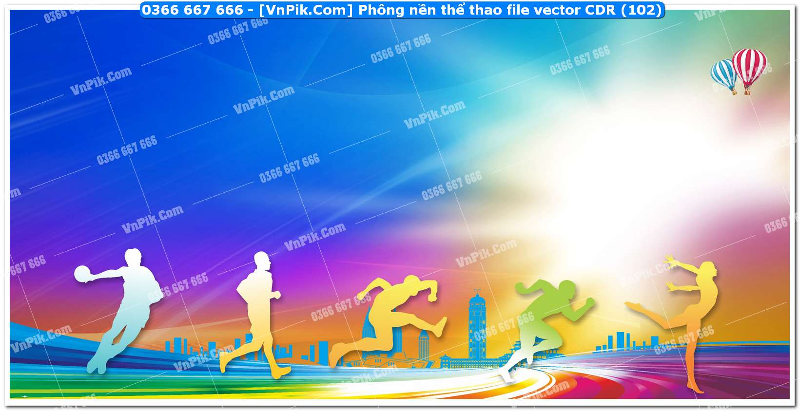 Phông nền thể thao file vector CDR (102)