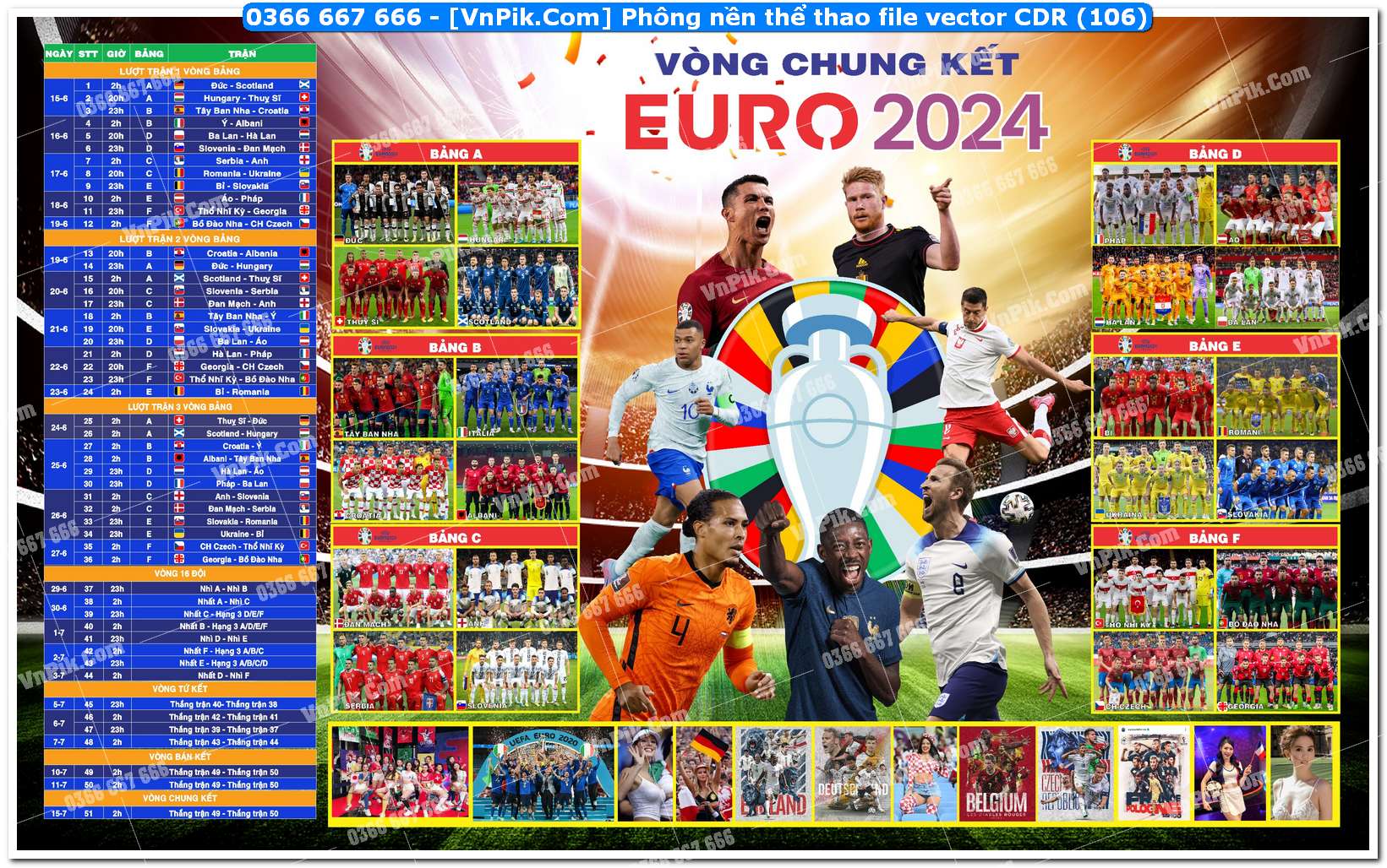 Phông nền thể thao file vector CDR (106)