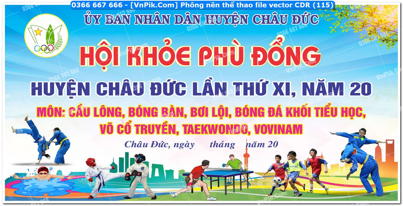 Phông nền thể thao file vector CDR (115)