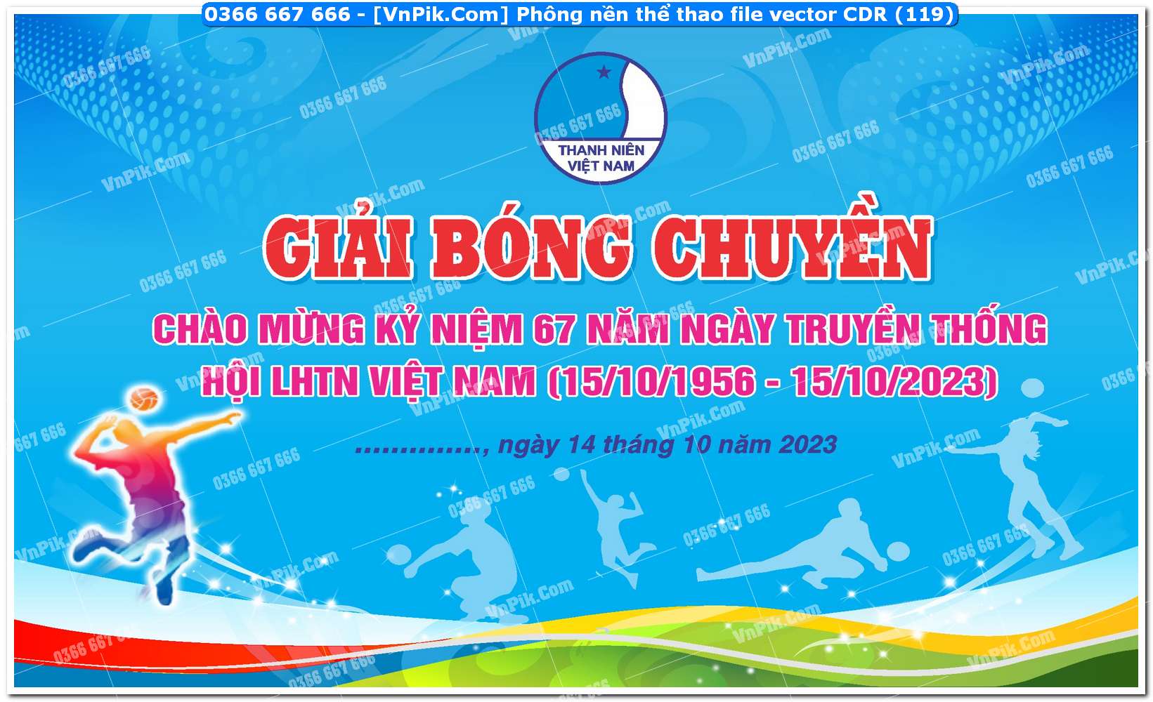 Phông nền thể thao file vector CDR (119)