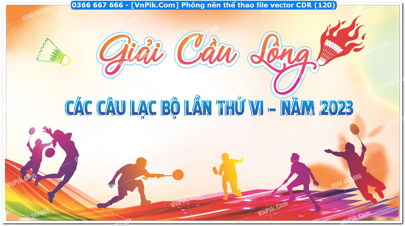 Phông nền thể thao file vector CDR (120)