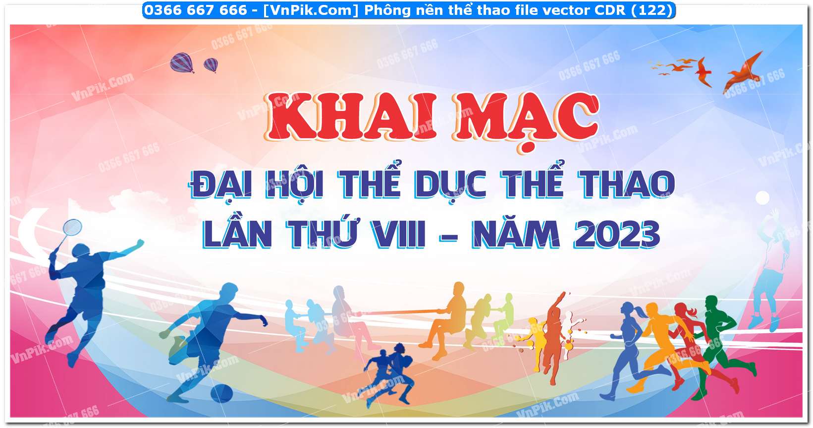 Phông nền thể thao file vector CDR (122)