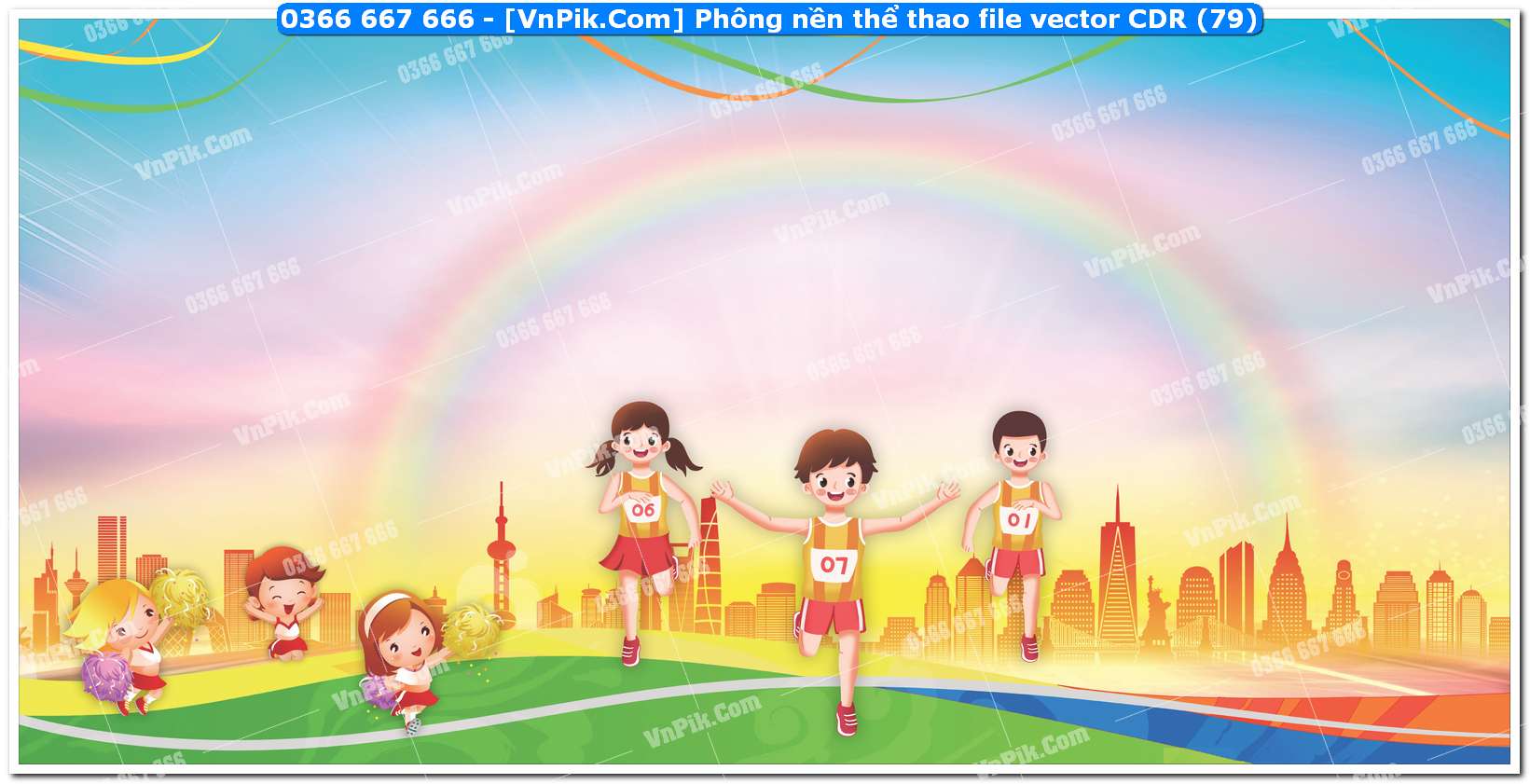 Phông nền thể thao file vector CDR (79)