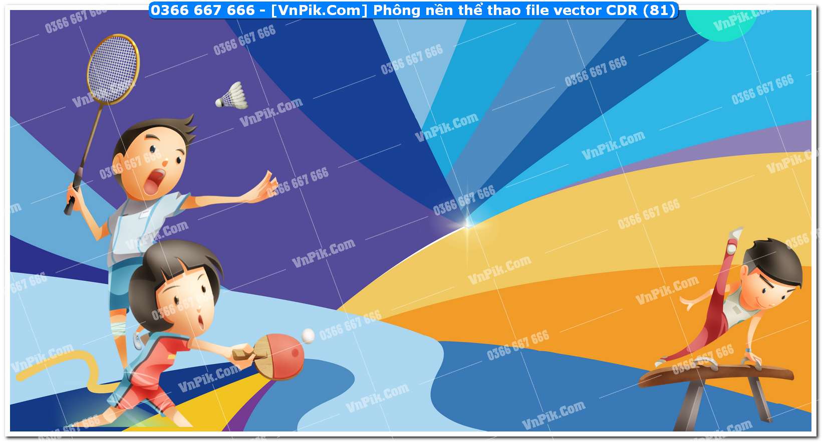 Phông nền thể thao file vector CDR (81)