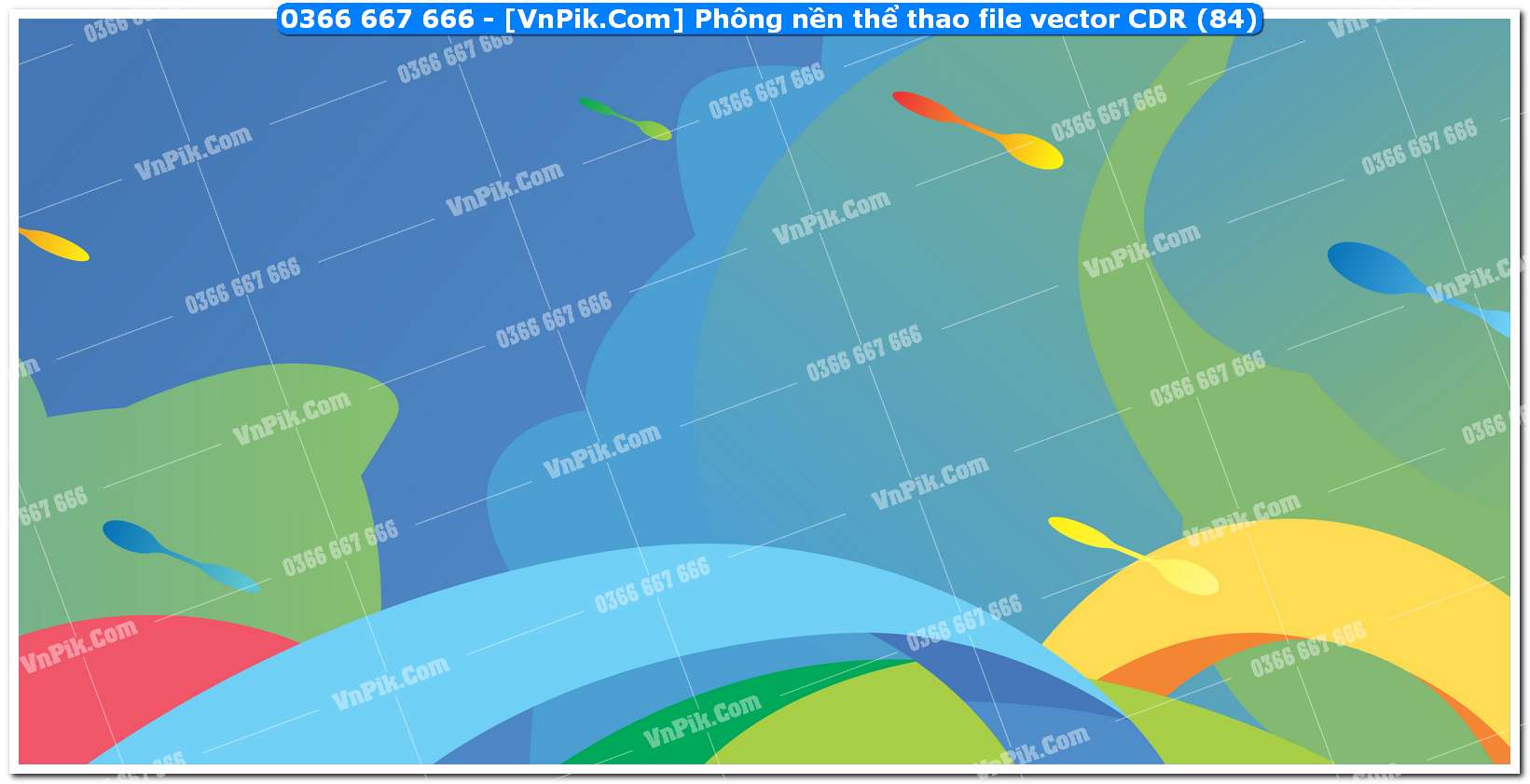 Phông nền thể thao file vector CDR (84)
