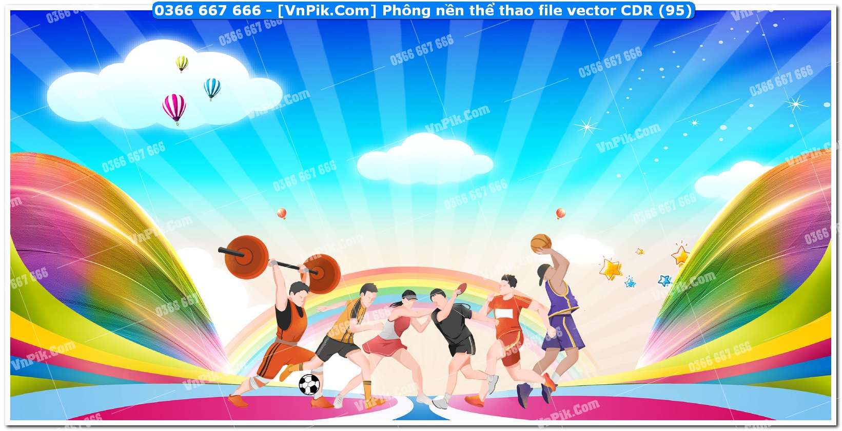Phông nền thể thao file vector CDR (95)
