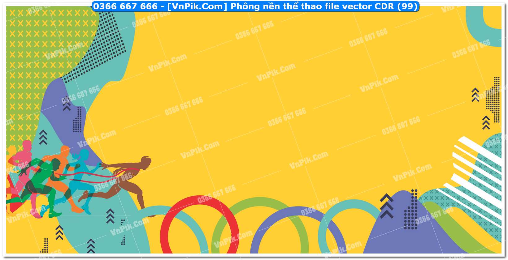 Phông nền thể thao file vector CDR (99)