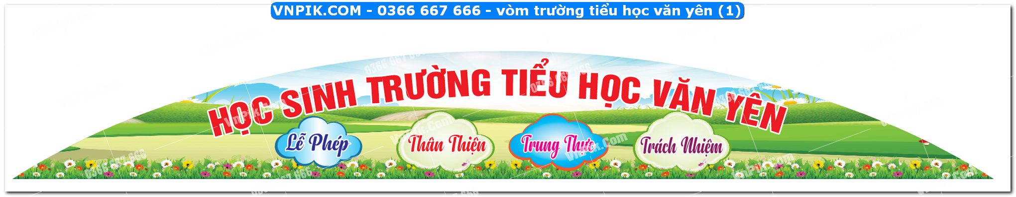vòm trường tiểu học văn yên (1)