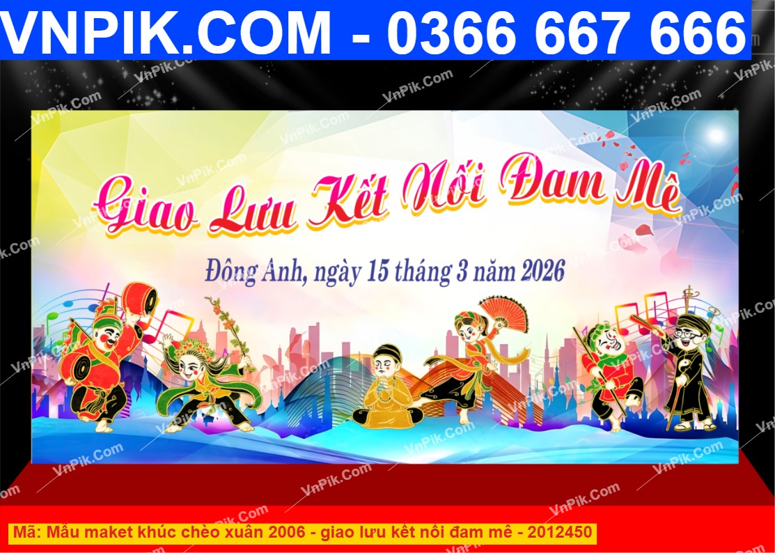 Mẫu maket khúc chèo xuân 2006 – giao lưu kết nối đam mê – 2012450