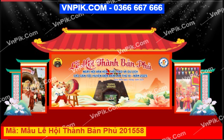Mẫu Lễ Hội Thành Bản Phủ 201558