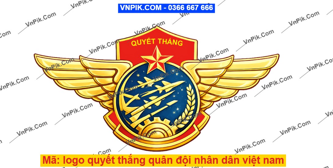 logo quyết thắng quân đội nhân dân việt nam