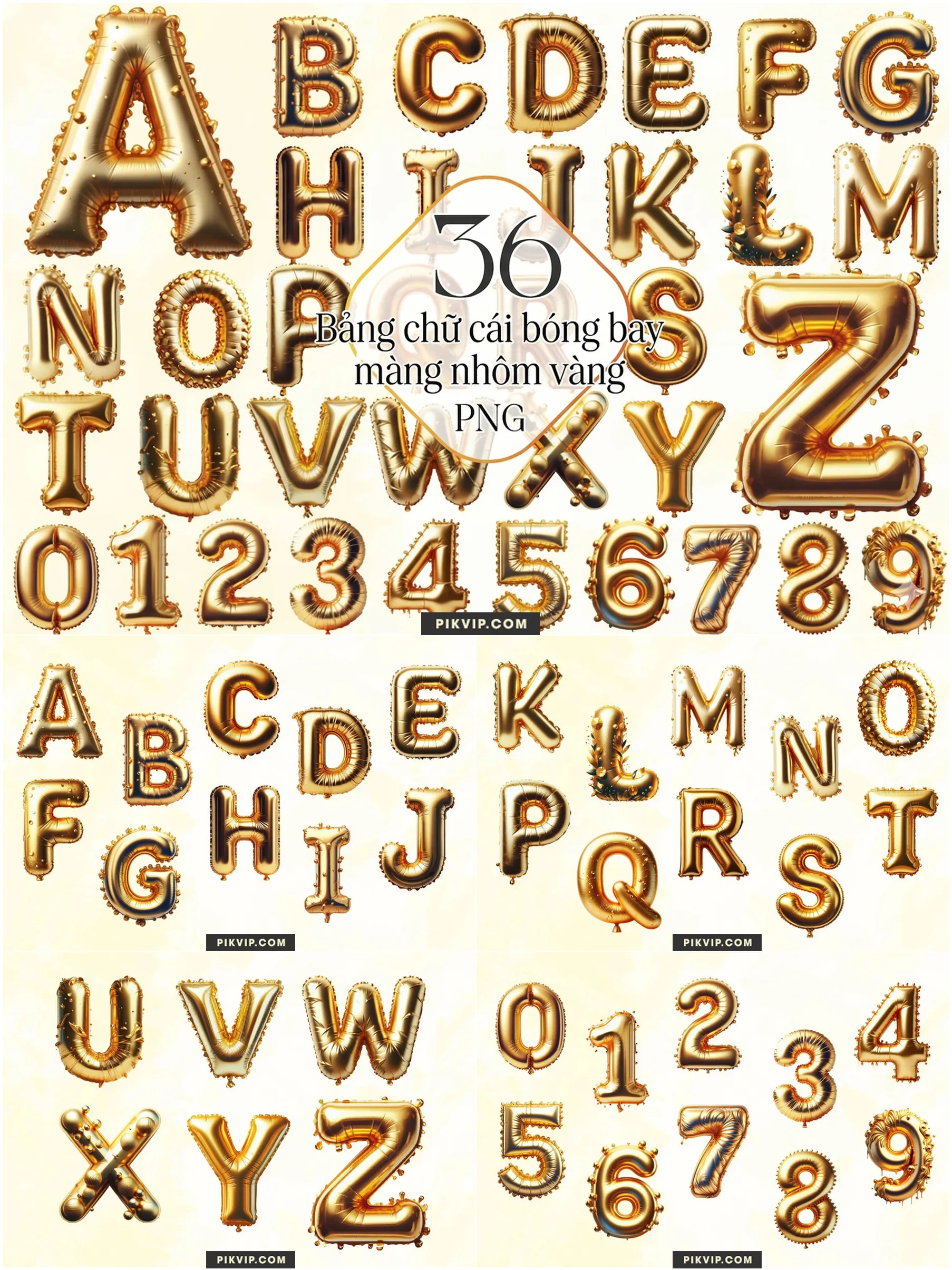 Báº£ng Chá»¯ CÃ¡i BÃ³ng Bay MÃ ng NhÃ´m VÃ ng Kim 3D ChÃ¢n Thá»±c