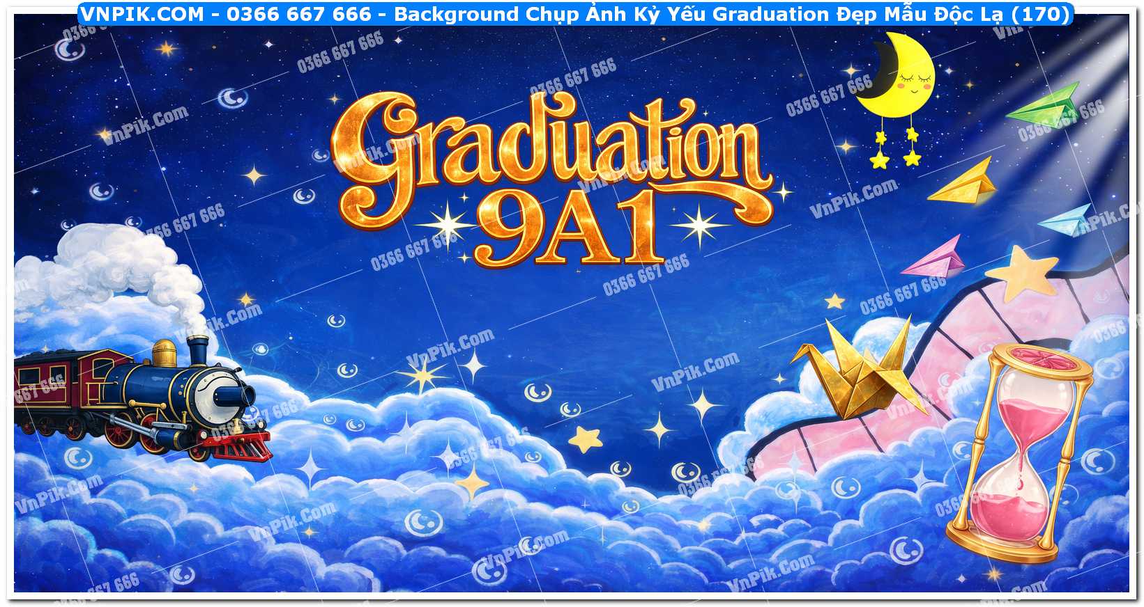 Background Chụp Ảnh Kỷ Yếu Graduation Đẹp Mẫu Độc Lạ (170)
