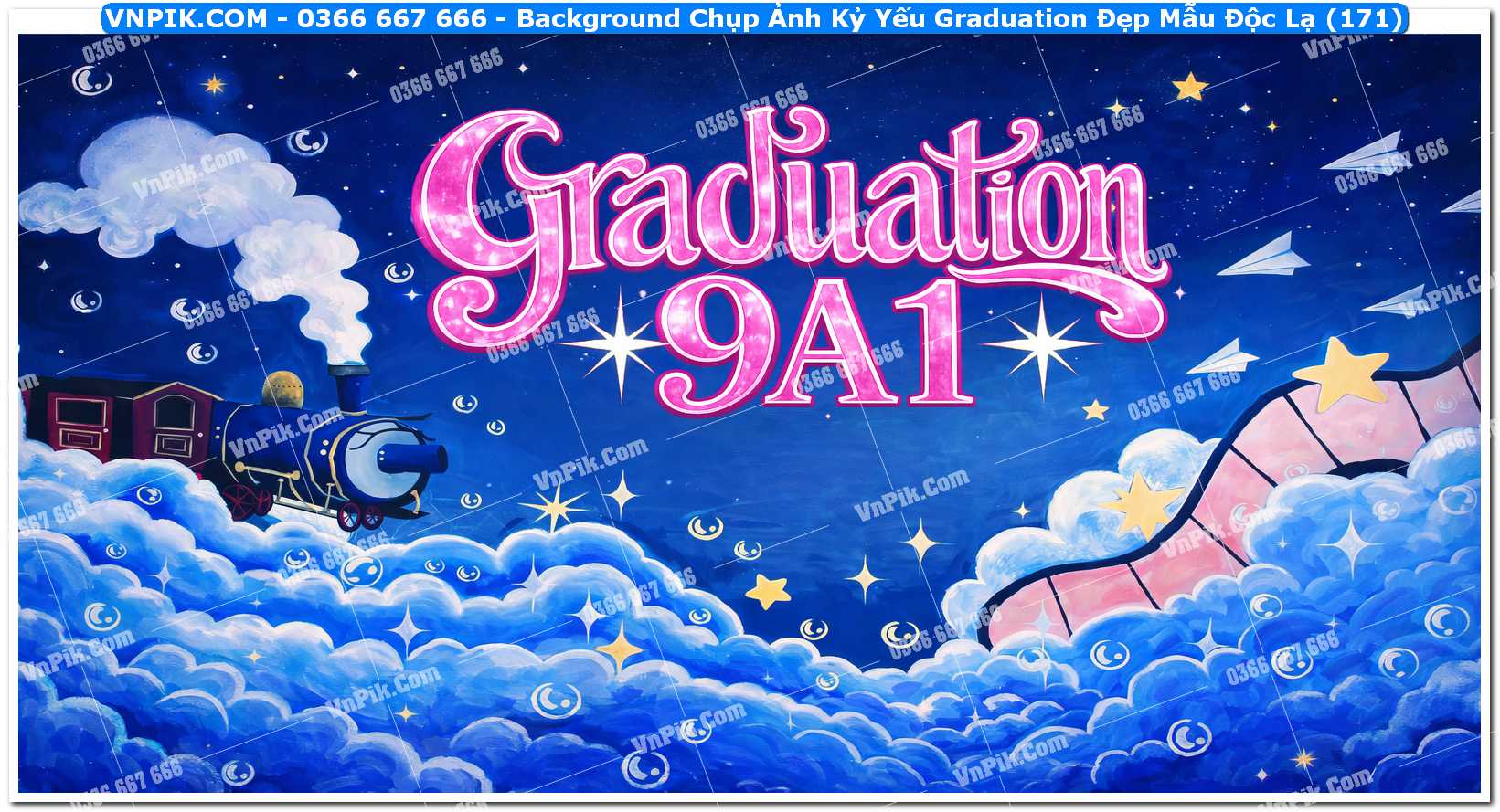 Background Chụp Ảnh Kỷ Yếu Graduation Đẹp Mẫu Độc Lạ (171)