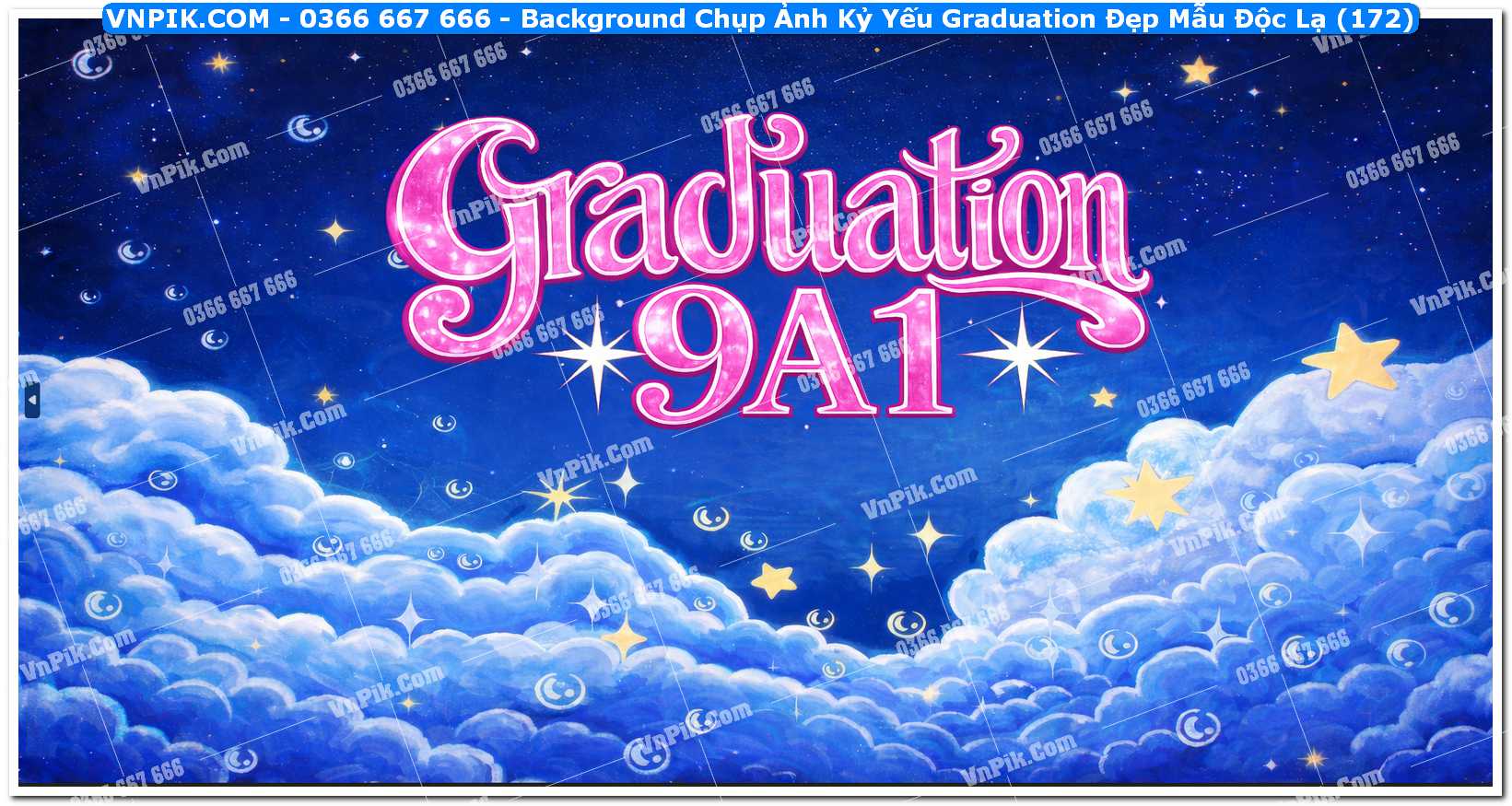 Background Chụp Ảnh Kỷ Yếu Graduation Đẹp Mẫu Độc Lạ (172)