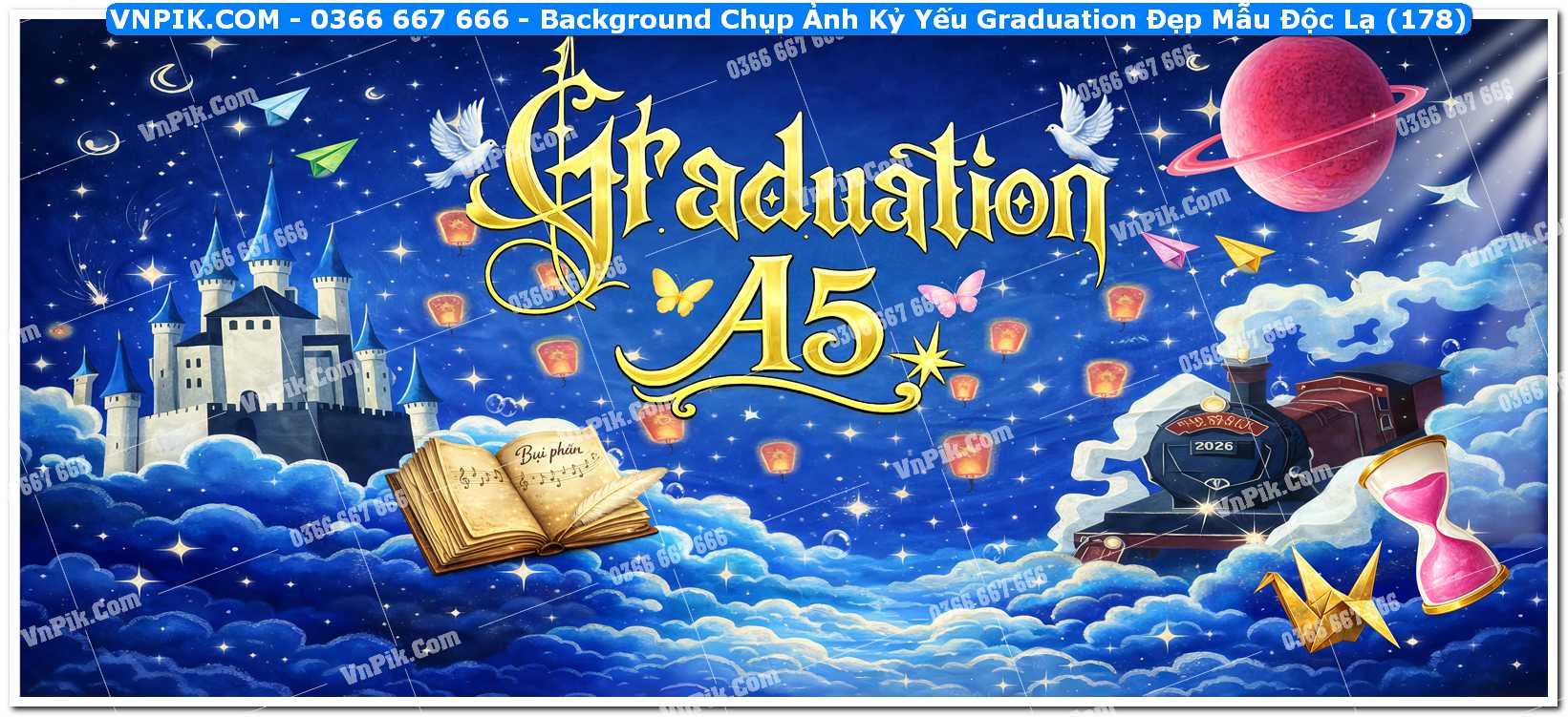 Background Chụp Ảnh Kỷ Yếu Graduation Đẹp Mẫu Độc Lạ (178)